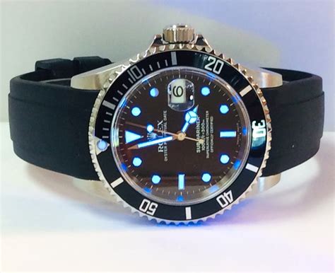 rolex black band